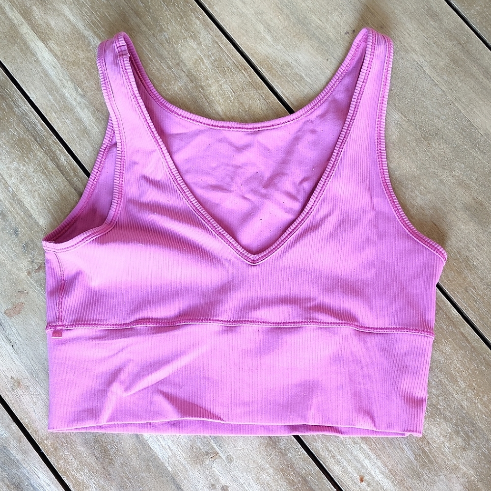 lululemon athletica Pink Crop Top